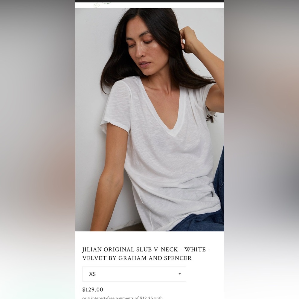 Velvet by Graham & Spencer. New with tags - Jilian top.